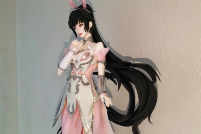 斗罗大陆:小舞"粘土人"手办来袭,五官清新秀丽,神级仙女裙太养眼了!