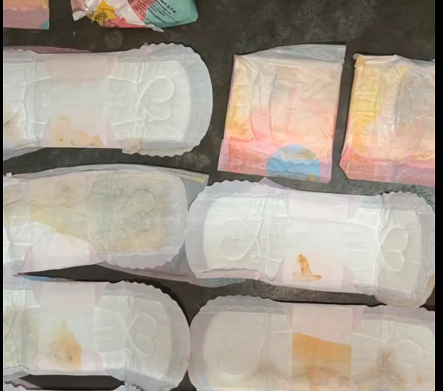 高洁丝卫生巾被曝有黄色污染物,客服回应:需要寄产品检测