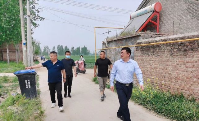 东明县小井镇开展人居环境整治工作专项督导活动