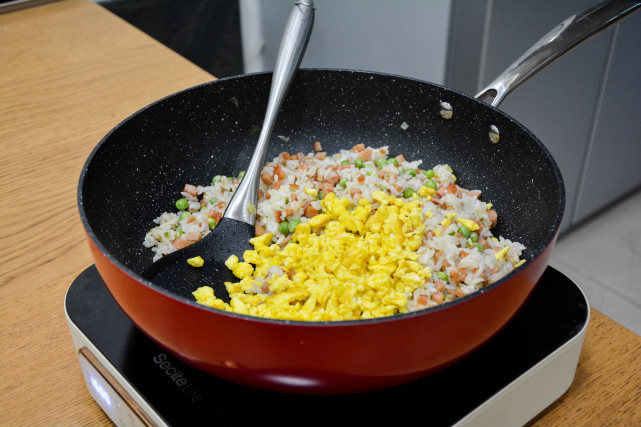 超能蛋炒飯,料足味厚真豪橫,妥妥的