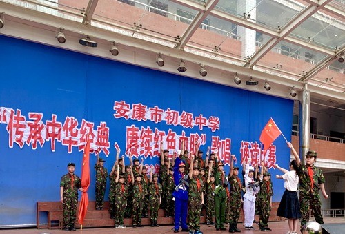 安康市初级中学举办"传承中华经典,赓续红色血脉"歌唱及诵读比赛_腾讯