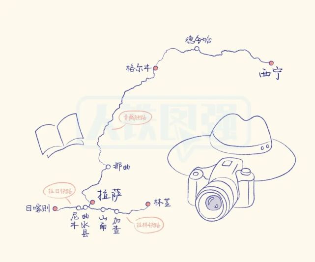 这次他拍摄的主题是桃花再次重返雪域高原沿着拉林铁路复兴号高原内电