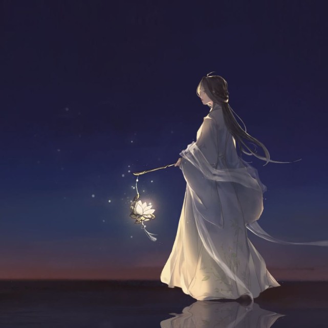 "梦回当初,我愿不曾余生托付,如此便可孑然一身两不误,不至于如今红尘
