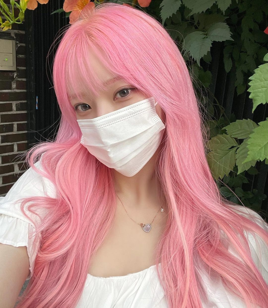 粉色少女心发色