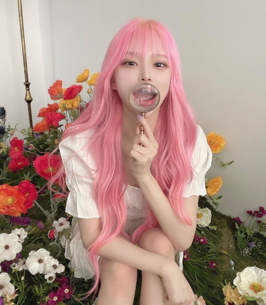 粉色少女心发色