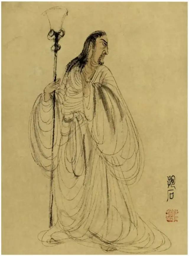 傅抱石历史人物画_腾讯新闻