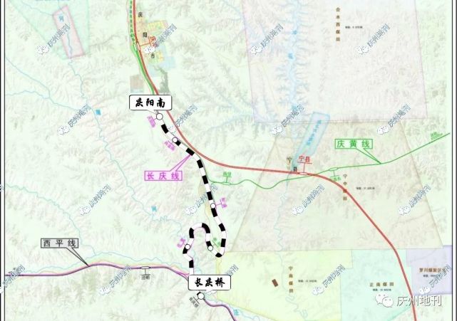 桥梁23座隧道8个车站5处庆阳至长庆桥铁路货运专线工作全面启动
