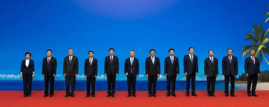 新一届海南省委常委班子亮相