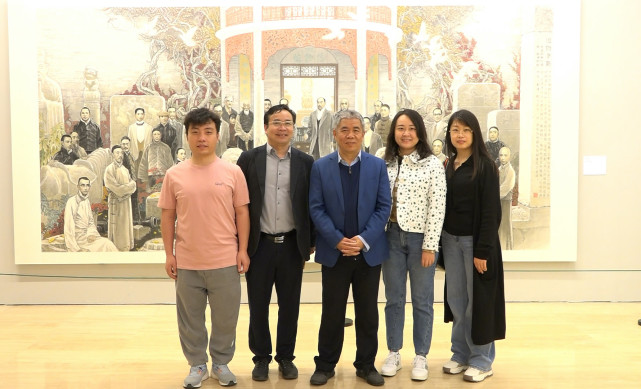 新时代 盛世情——南通大学艺术学院教师美术作品展”在中国美术馆开展