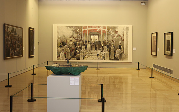 新时代 盛世情——南通大学艺术学院教师美术作品展”在中国美术馆开展