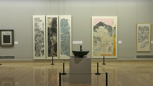 新时代 盛世情——南通大学艺术学院教师美术作品展”在中国美术馆开展