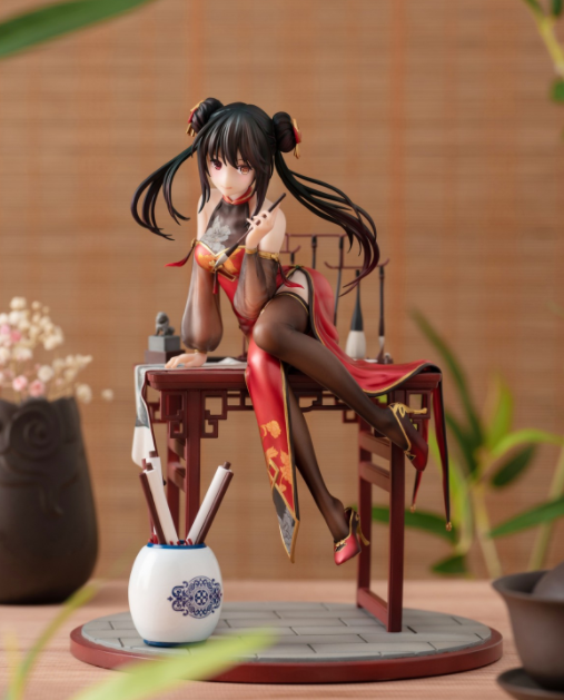 约会大作战狂三旗袍手办官图老婆选择了最懂粉丝的穿鞋方式