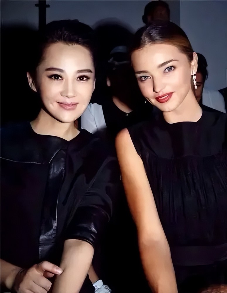 中外明星同框合影耀眼的东方美在国际咖面前也不输