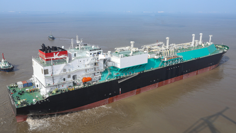 全球最大浅水航道LNG船今日气体试航，目标月底完工交付国家税务总局安徽省税务局