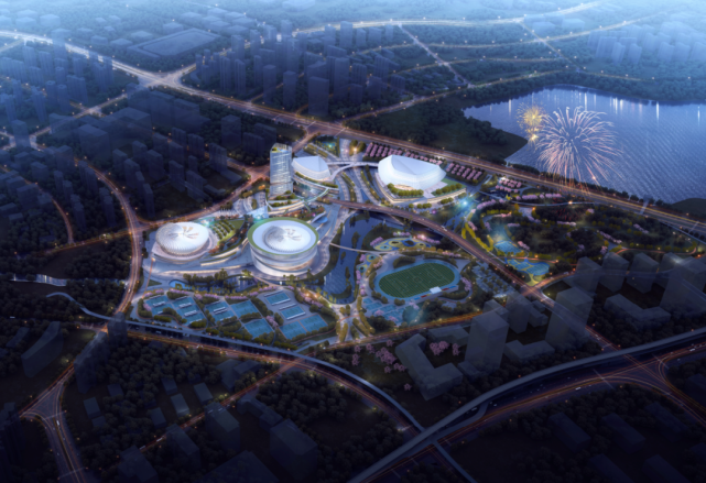 厦门五缘体育公园设计呈现白鹭于飞绿岛伴湾主题