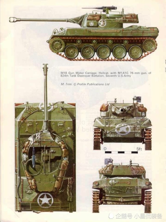 戰車圖鑑m18坦克殲擊車