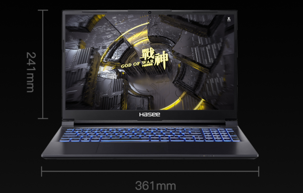 3060显卡配合12代酷睿i7神舟战神g8这款笔记本还有165hz高刷