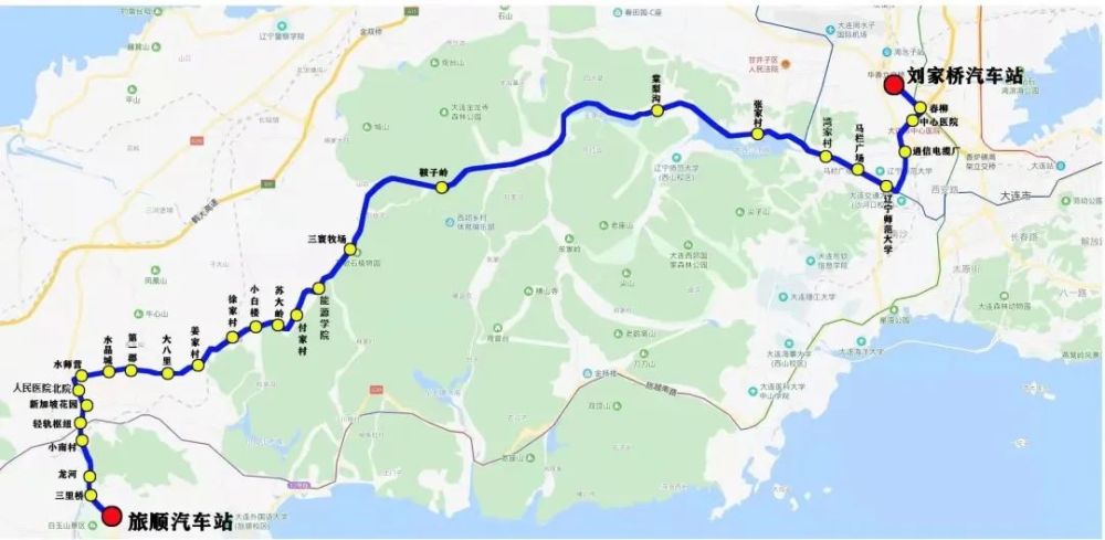 好消息旅顺中路2007路今日开通