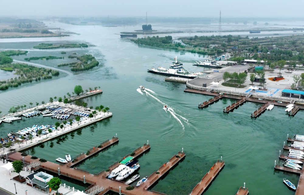 微山湖旅游区焕然一新迎宾客