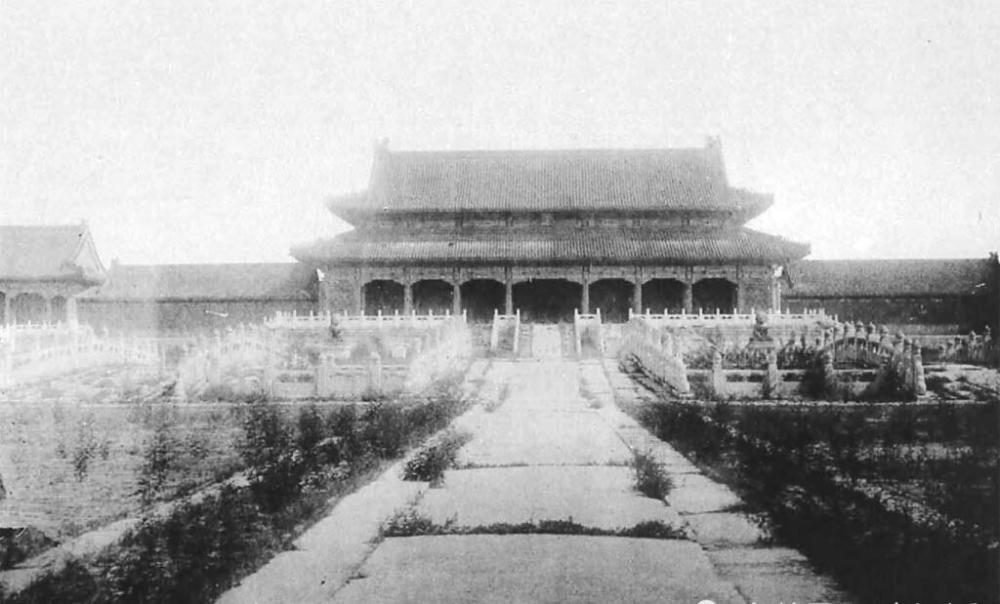 1901年北京宫殿老照片，乾清殿、储秀宫与中和殿