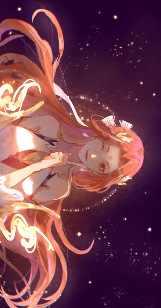 貂蝉(唤灵魅影)同人壁纸:小心玩火自焚哦——王者荣耀