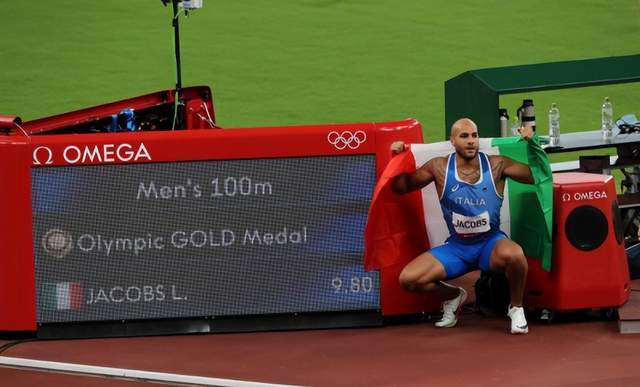 东京奥运爆冷封王的意百米黑马雅各布斯欲用冠军证明自己