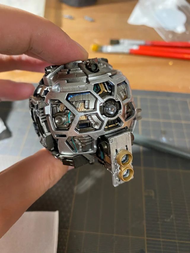 笔涂mg陆战铁球,制作分享