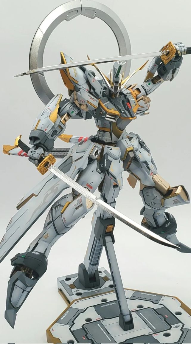 mg正义高达混搭改造之正义高达【神威】!