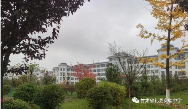 礼县实验中学2022年高中招生简章