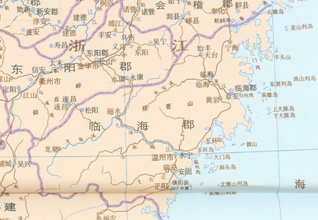 椒江章安地图图片