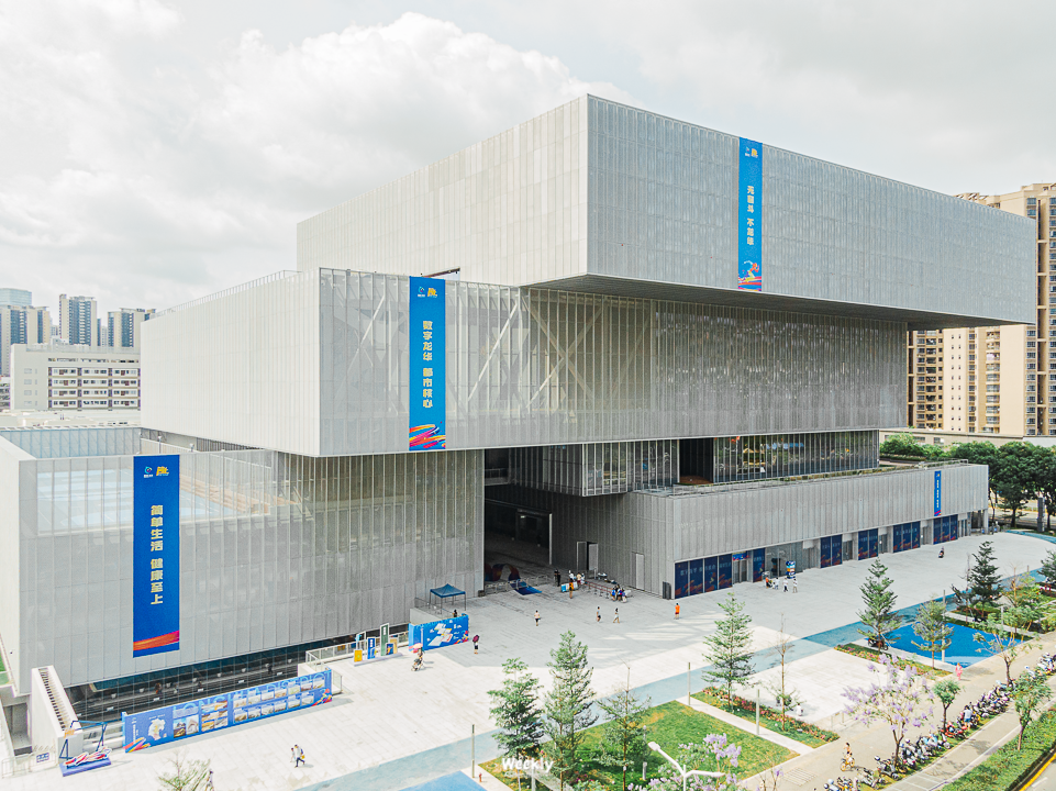 04㎡它叫「简上体育综合体」深圳新地标来了