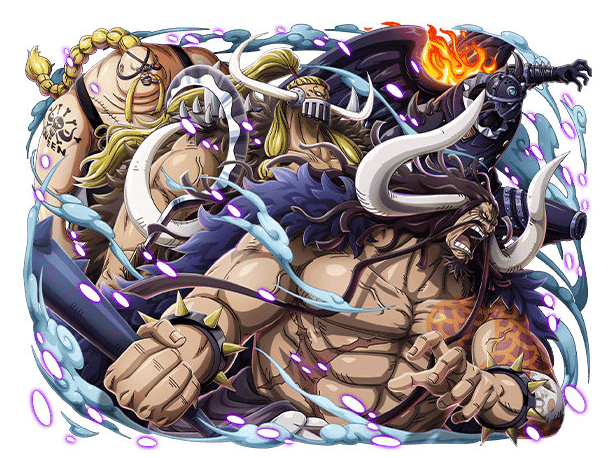 从天而降,而凯多使用了火龙大炬来进行应对,此时凯多全身被火焰包裹