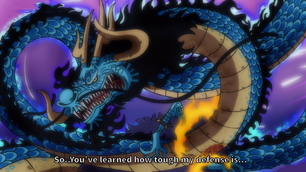 One Piece Episode 1048 Kaido Changes Fire Dragon Haemy Joked That There Was Still Water Wind And Thunder Dragons Appearing Laitimes