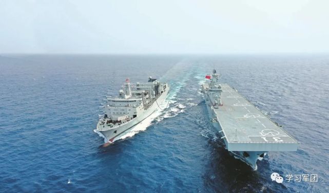 海南舰训练影像巨舰出航护卫海疆