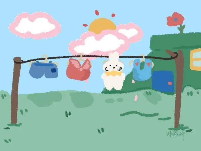 一组小清新卡通ipad壁纸