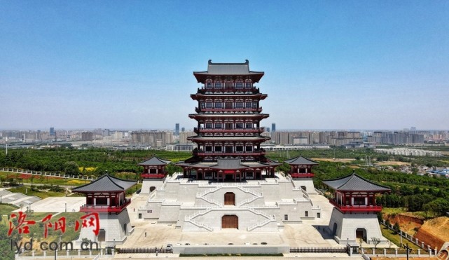 牡丹阁景区成洛阳新的文旅打卡地