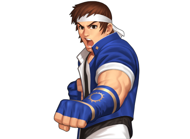 稚嫩的脸庞,白色的发带,他就是谦逊诚恳的矢吹真吾.