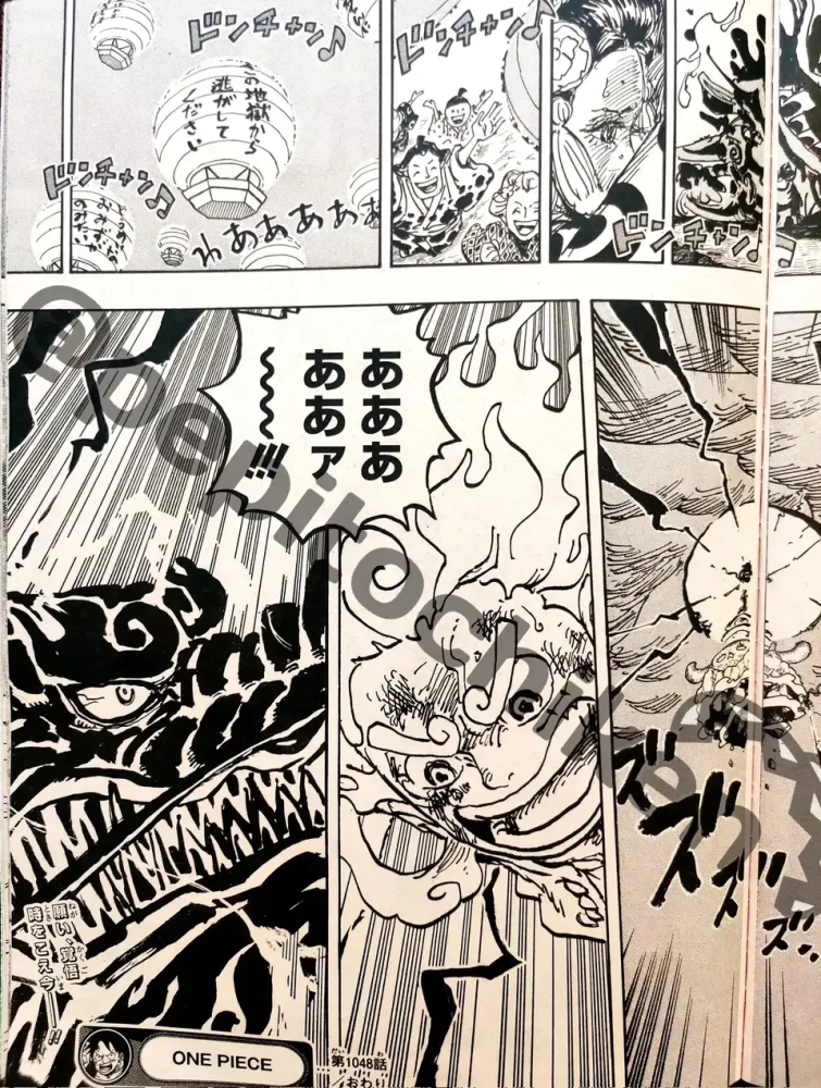 One Piece Episode 1048 The Collision Of The Rubber Ape Sharpshooter And The Thang Long Flame Gossip Laitimes