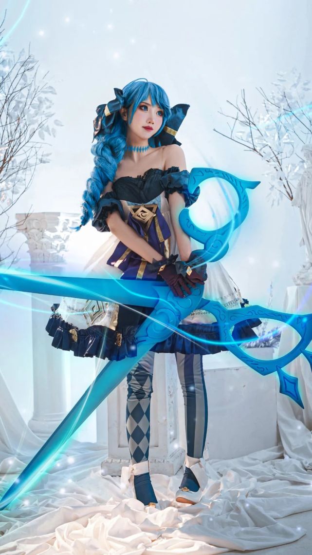 cos:英雄联盟格温cos正片@面饼仙儿