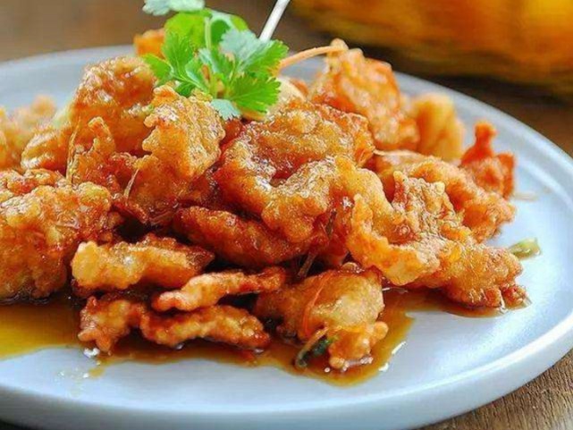 美味佳肴,酸甜可口,外酥里嫩的锅包肉!|姜丝|食用油|锅包肉|酸甜|糖醋