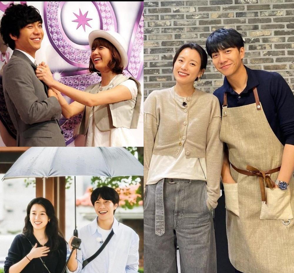 就像韩孝周和李昇基,他们两站在一起的神态,经过荧幕形象的加成,真的