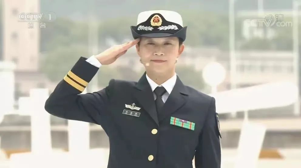 中國海軍的首位女艦長美貌與人生雙雙開掛