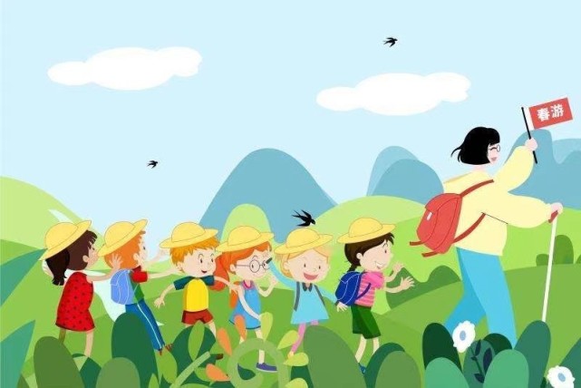 比如,有的学校每年会随着季节的变化,会组织学生们一起进行春游,秋游
