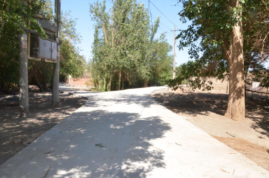 布拉克村为民修路解民忧