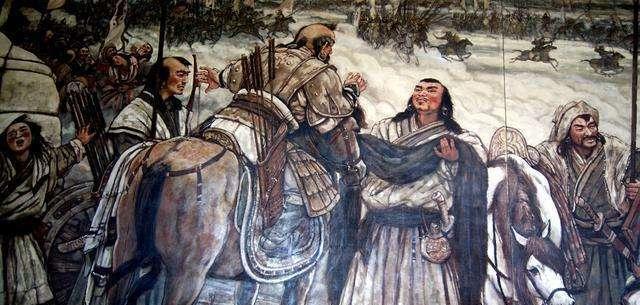 铁木真为了获得更多的支持,前往实力强大的克烈部,并用孛儿帖的嫁妆黑