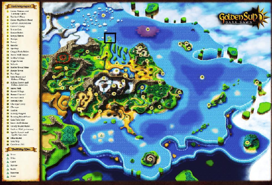 是现在jrpg领域的领头羊,但是从游戏体验来看还是《黄金太阳》经典