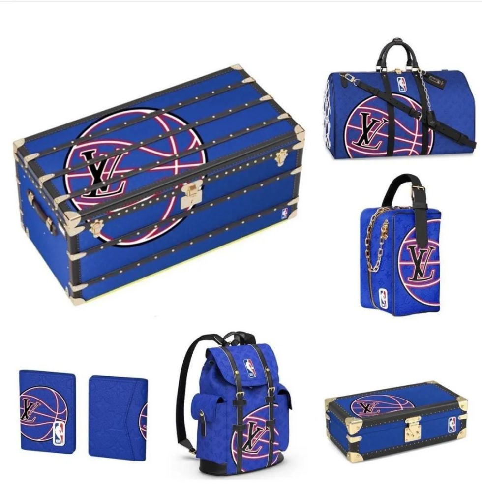 lv x nba backpack blue #louisvuitton #louisvuittonnba