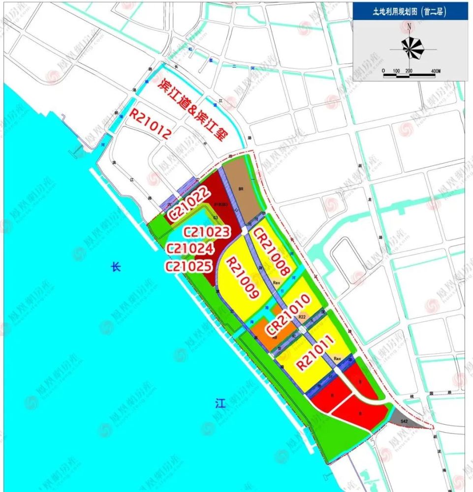 南通滨江片区内规划有南通狼山国际邮轮港,为支持邮轮港的