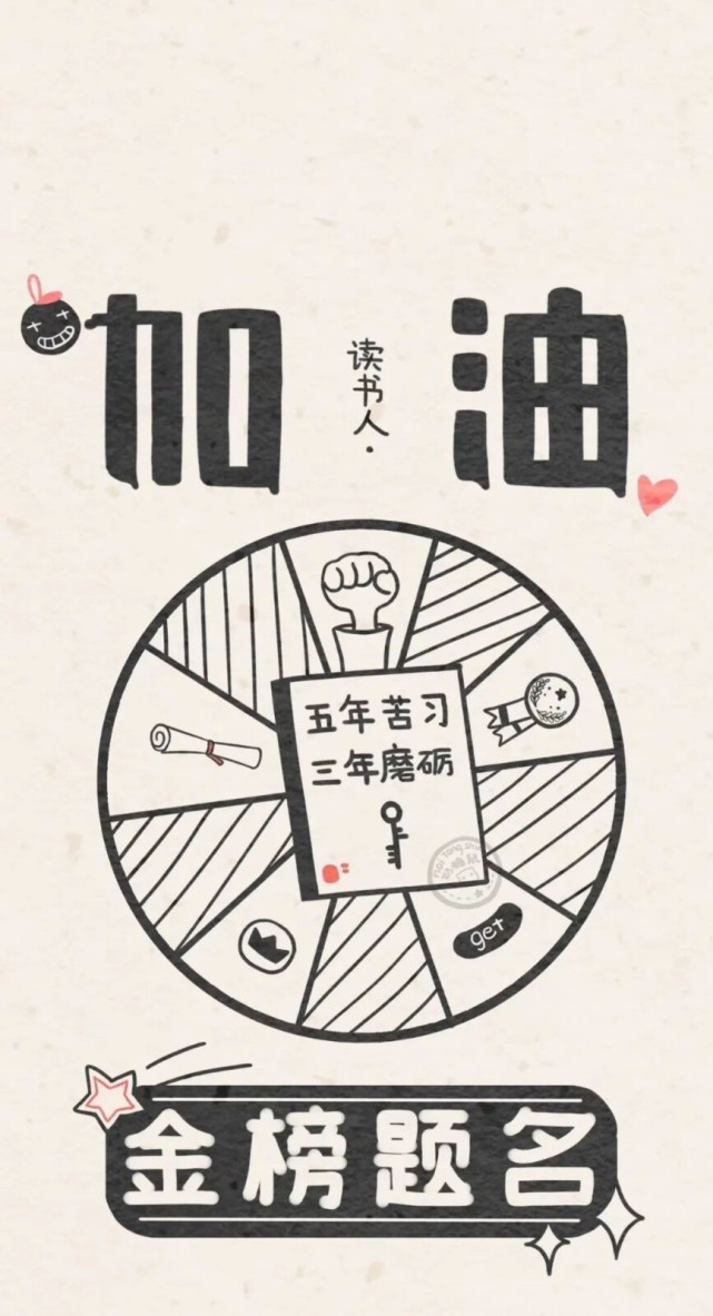 励志壁纸丨成功上岸