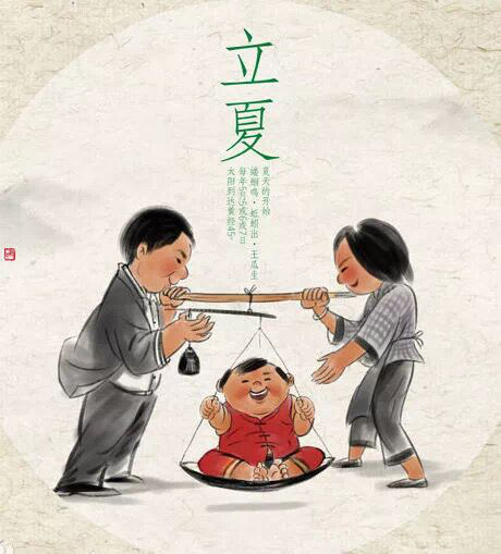 图片来源于网络传说立夏称重的习俗与刘阿斗的故事有关.